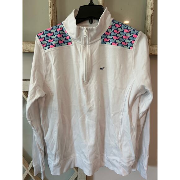 Vineyard Vines size large womens 1/4 zip pullover sweatshirt - Picture 1 of 3
